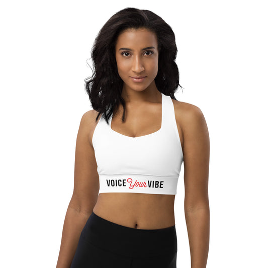 Voice Your Vibe Special Edition Longline Sports Bra