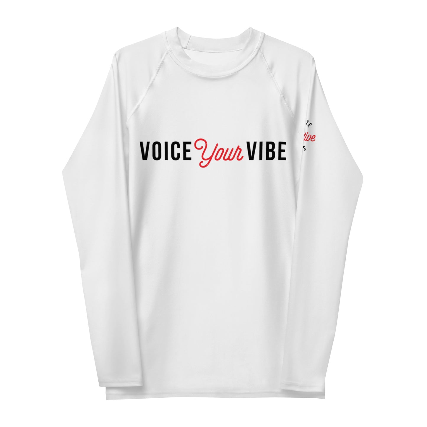 Voice Your Vibe Men's Rash Guard