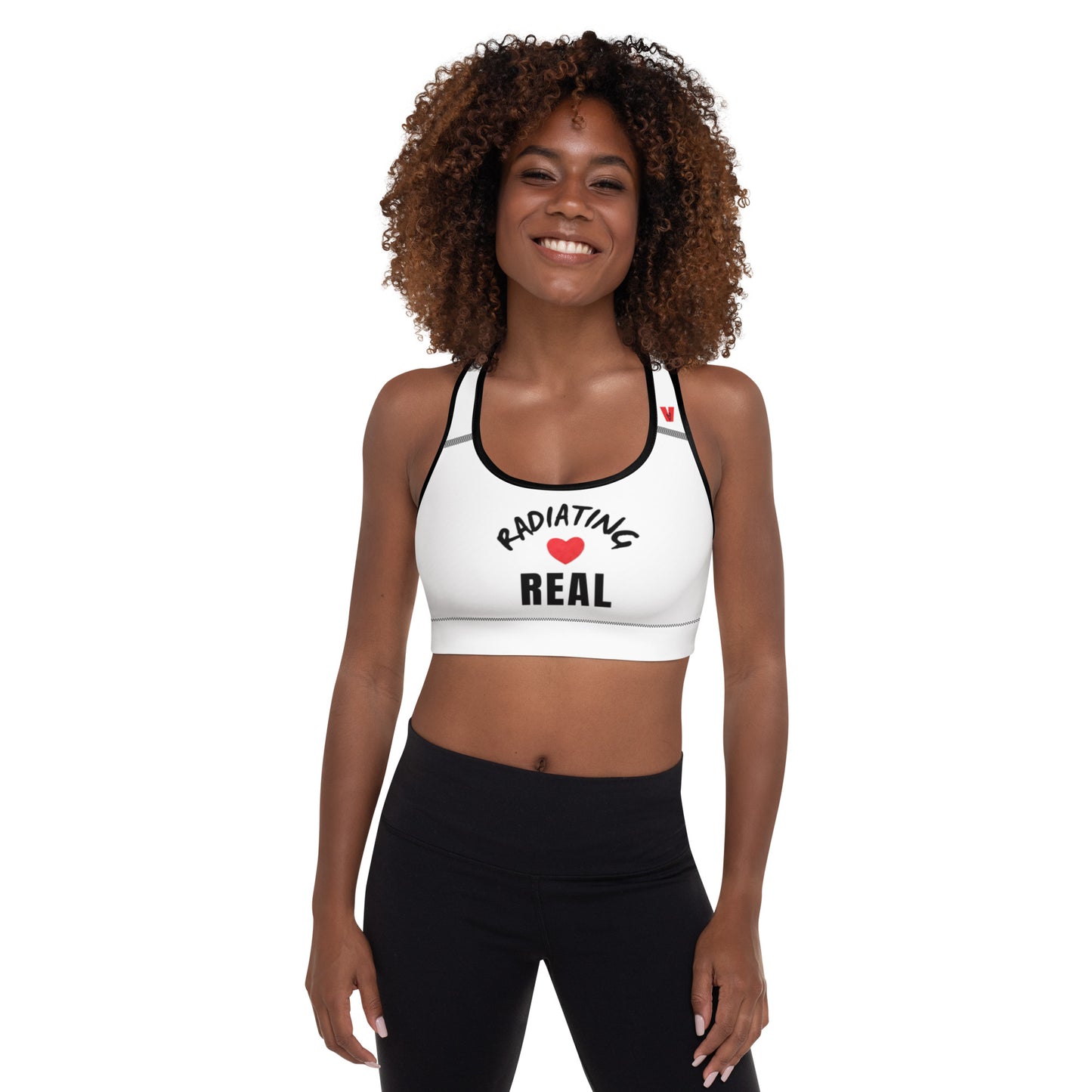 Radiating Real Padded Sports Bra