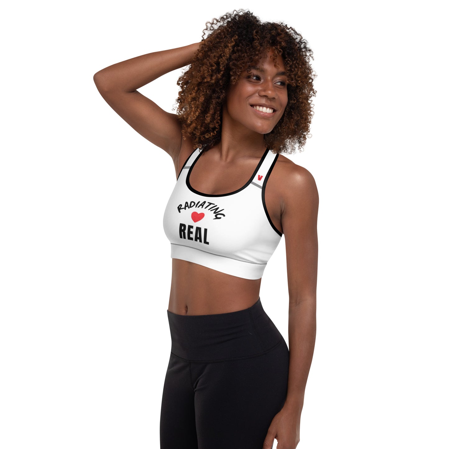 Radiating Real Padded Sports Bra