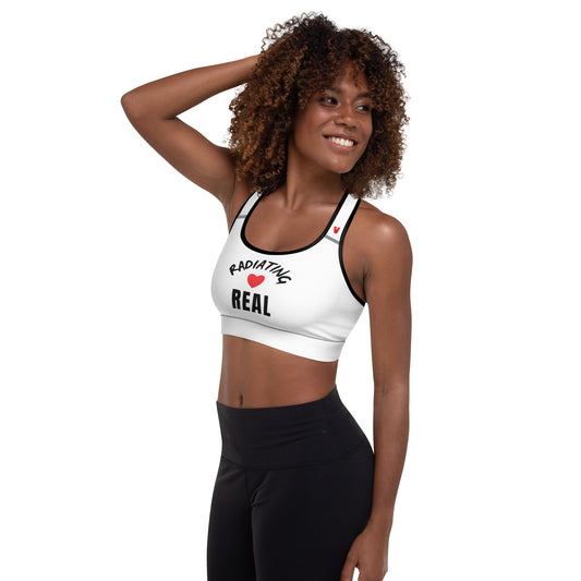 Radiating Real Padded Sports Bra