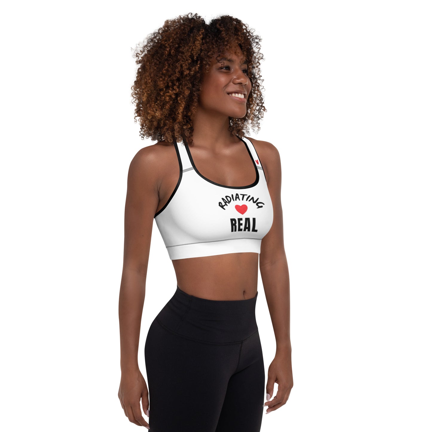 Radiating Real Padded Sports Bra