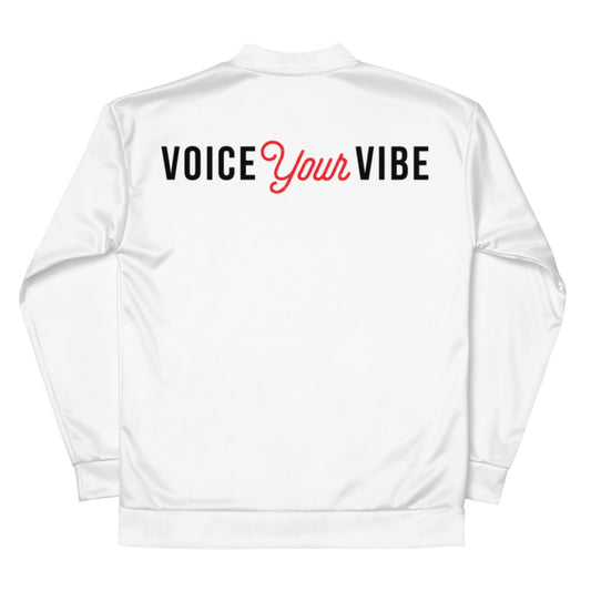 Voice Your Vibe Special Edition Unisex Bomber Jacket