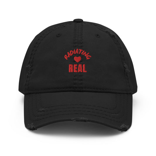 Radiating Real Distressed Hat