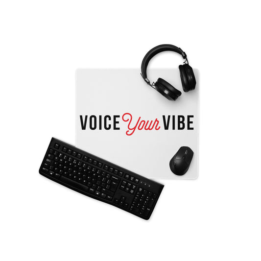 Voice Your Vibe Gaming Mouse Pad