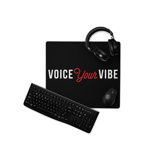 Voice Your Vibe Gaming Mouse Pad