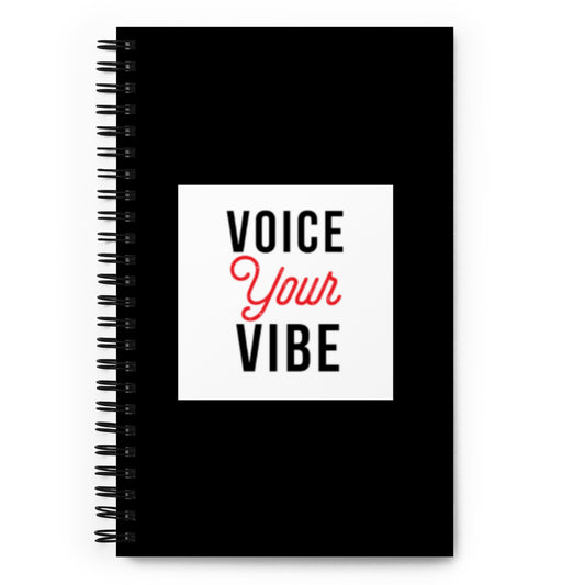 Voice Your Vibe Spiral Notebook