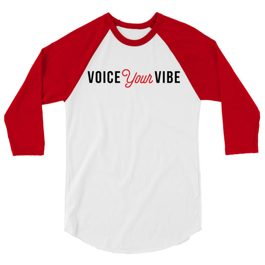 Voice Your Vibe Baseball Tee